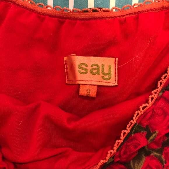 Floral Rose Print Ruffle Blouse and Midi Skirt Set - Picture 12 of 13